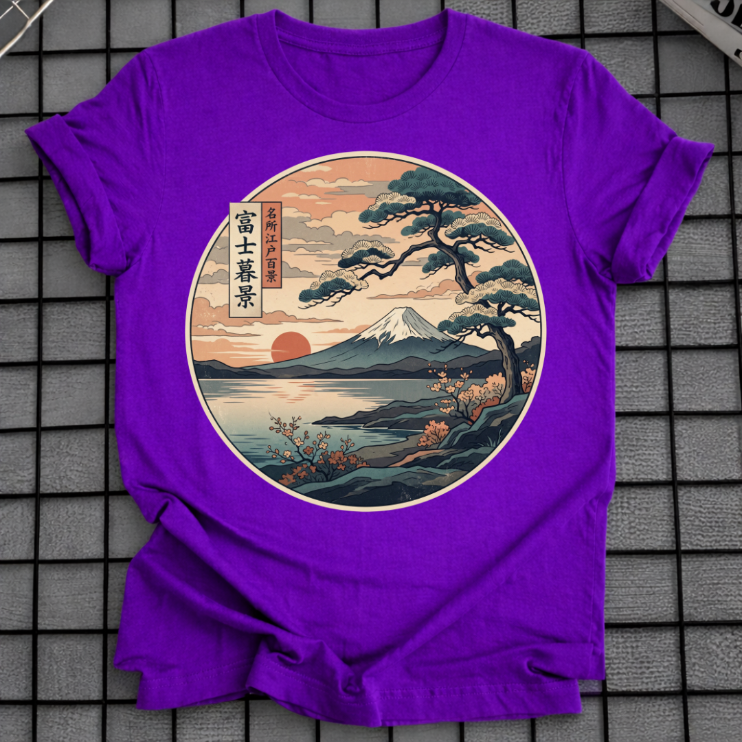 MOUNT FUJI SUNSET T-SHIRT