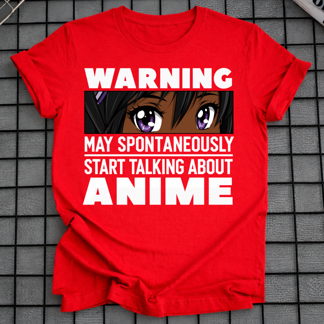 SPRECHE ÜBER ANIME T-SHIRT