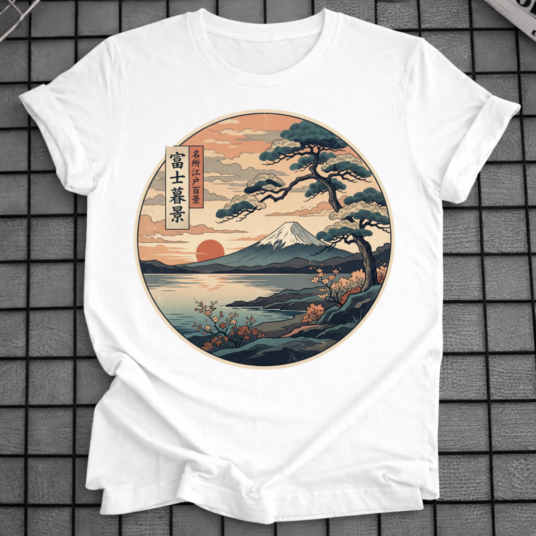 MOUNT FUJI SUNSET T-SHIRT