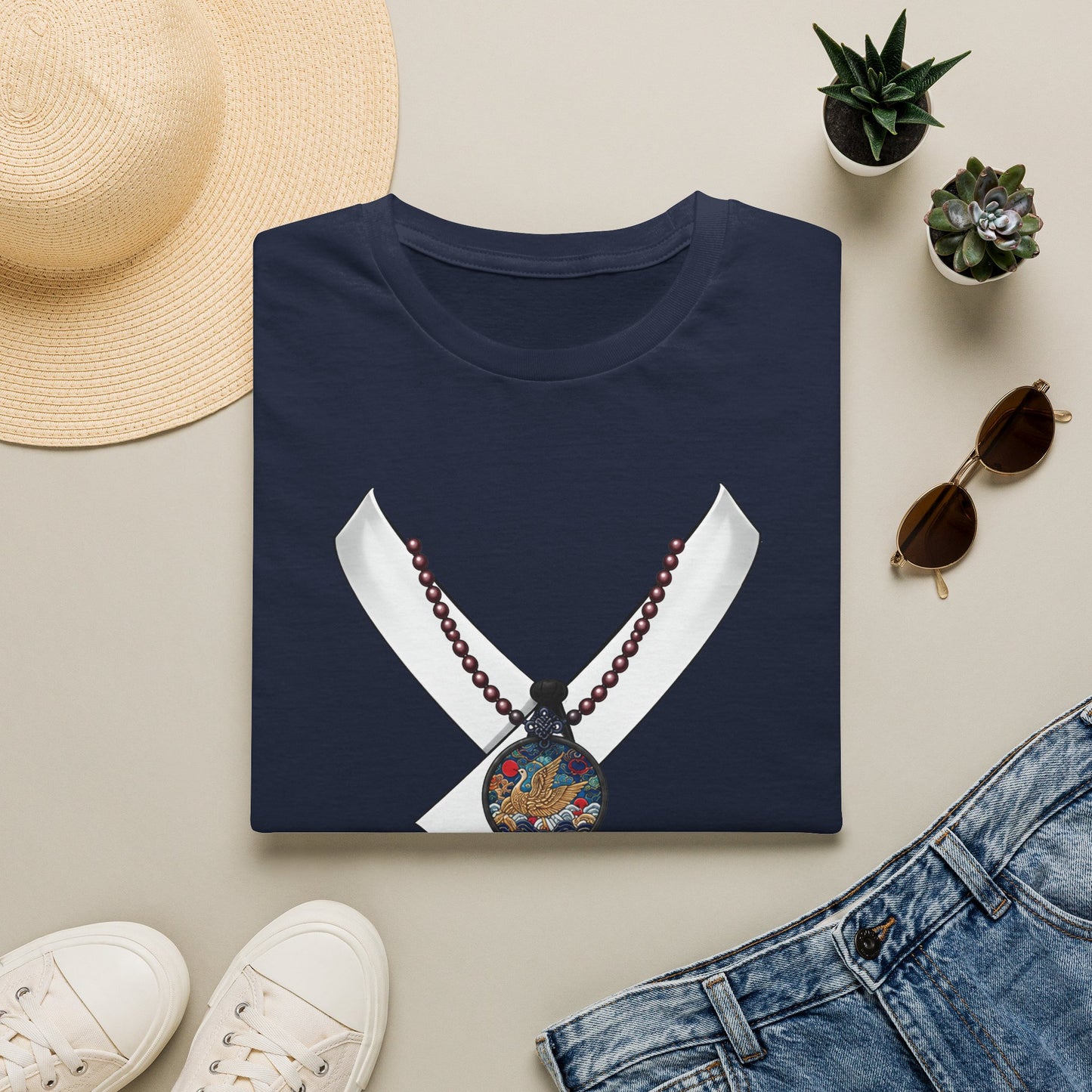 TRADITIONAL KOREAN SCHOLAR COSTUME T-SHIRT