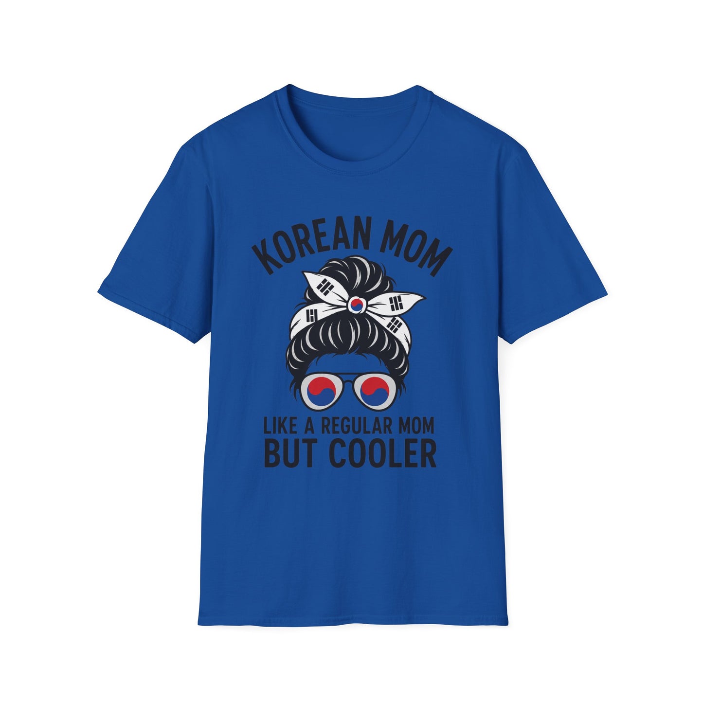 Korean Mom T-Shirt — "Like a Regular Mom But Cooler" Stylish Korean Pride Top