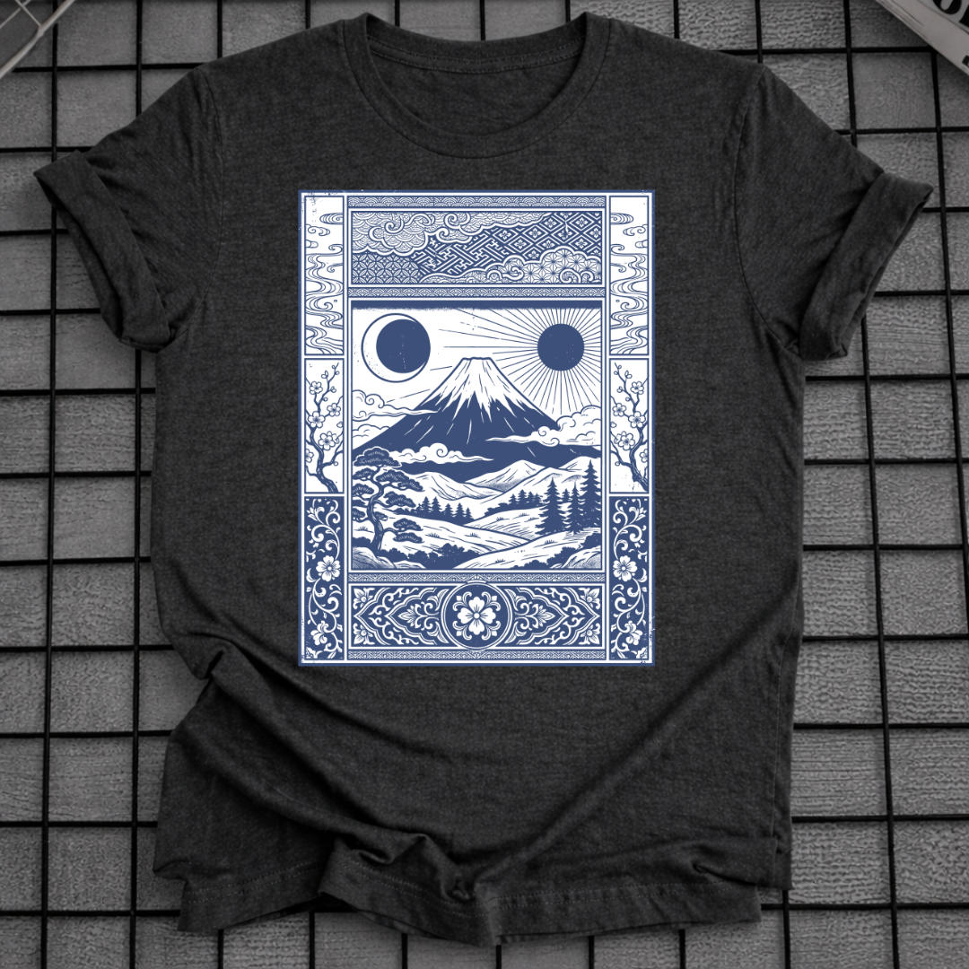 JAPANESE WAVE MOUNT FUJI T-SHIRT
