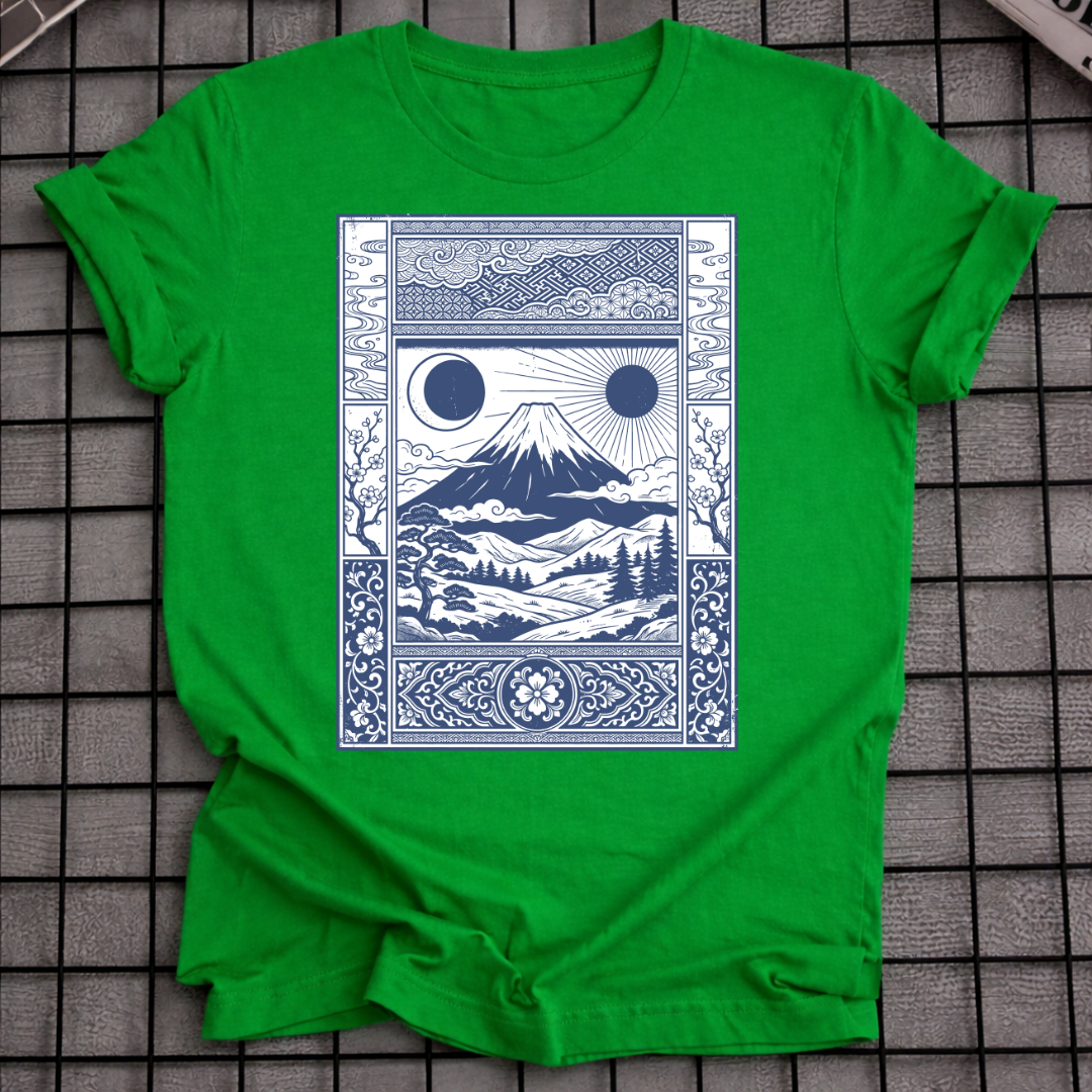JAPANESE WAVE MOUNT FUJI T-SHIRT