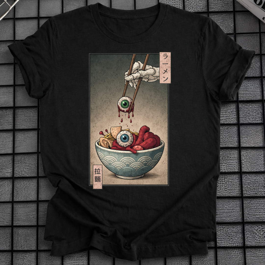 LUSTIGES JAPANISCHES RAMEN-T-SHIRT