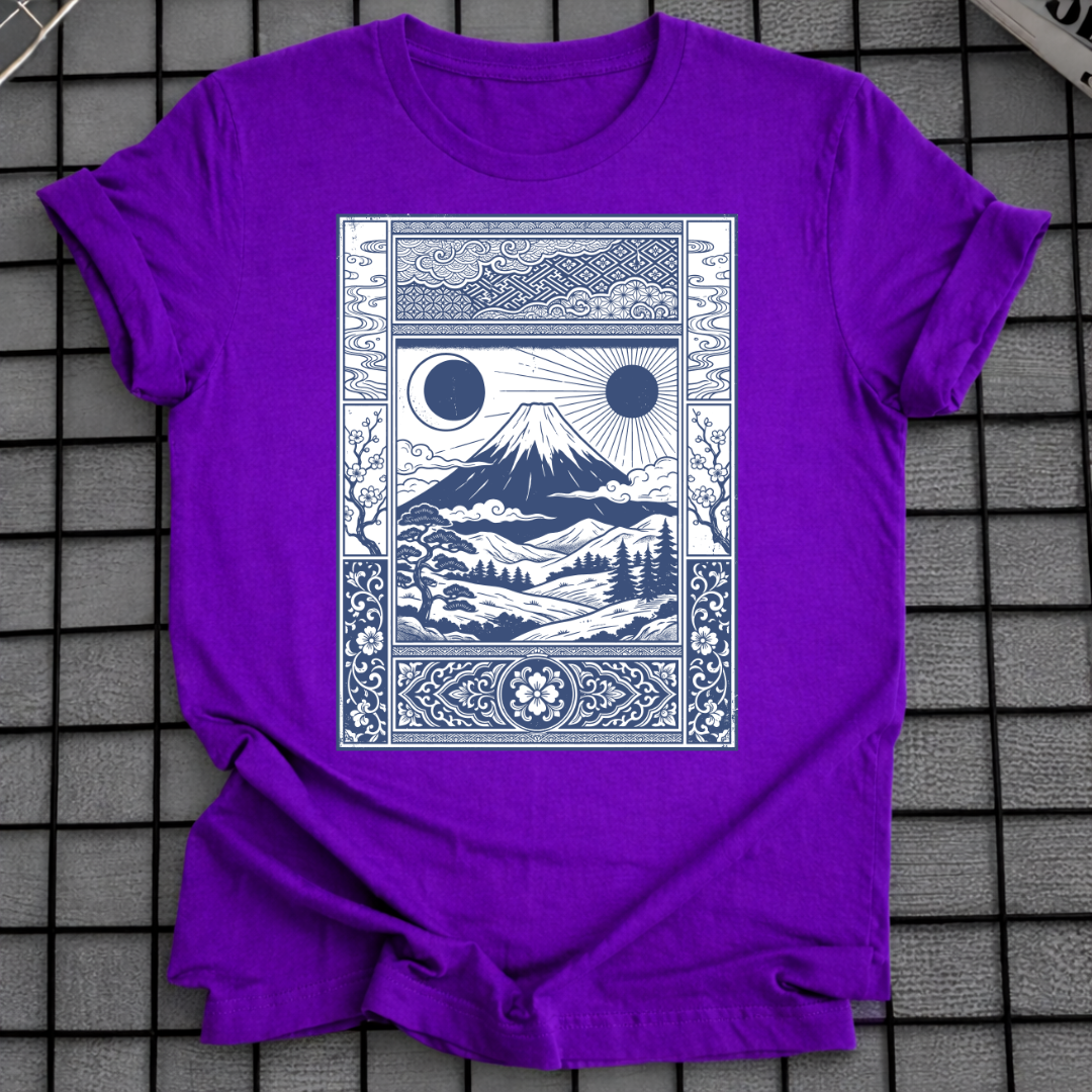 JAPANESE WAVE MOUNT FUJI T-SHIRT