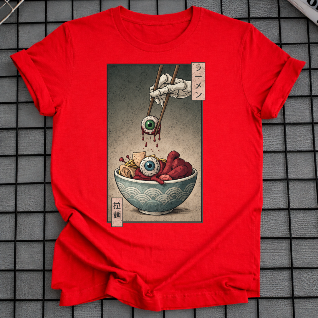 LUSTIGES JAPANISCHES RAMEN-T-SHIRT