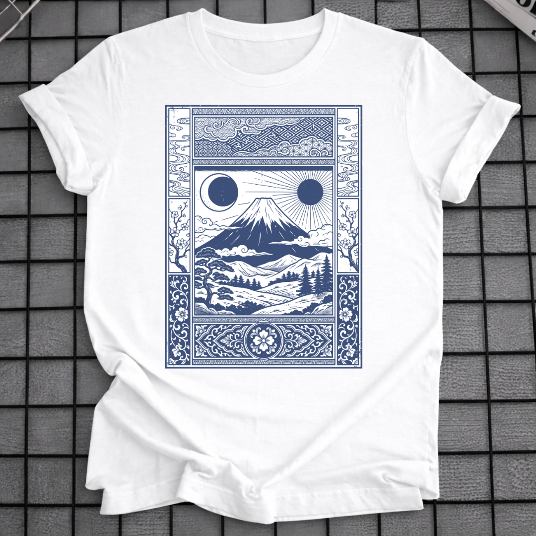 JAPANESE WAVE MOUNT FUJI T-SHIRT