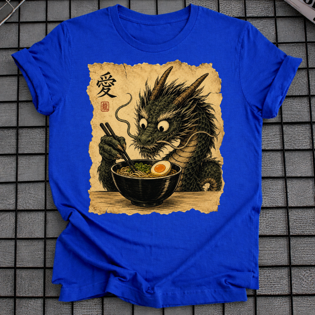JAPANISCHE DRACHEN-NUDEL-T-SHIRT