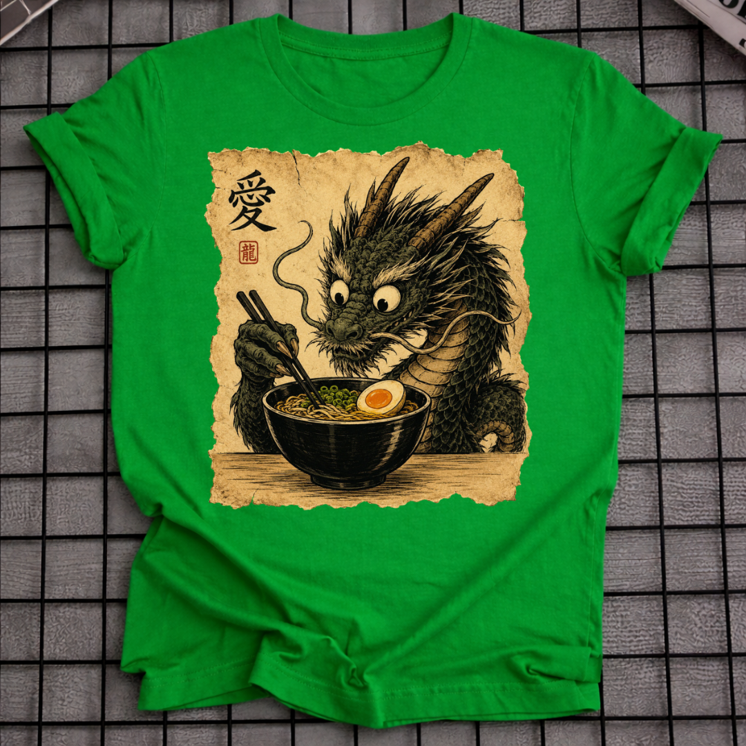 JAPANISCHE DRACHEN-NUDEL-T-SHIRT