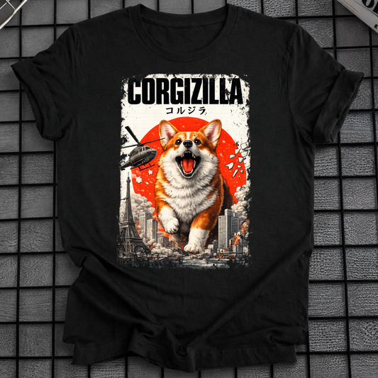CORGIZILLA T-SHIRT