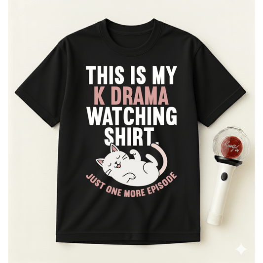 K-DRAMA WATCHING T-SHIRT