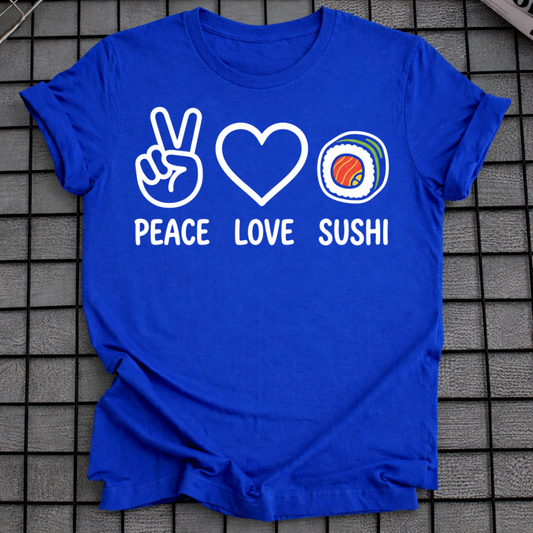 FRIEDE LIEBE SUSHI T-SHIRT