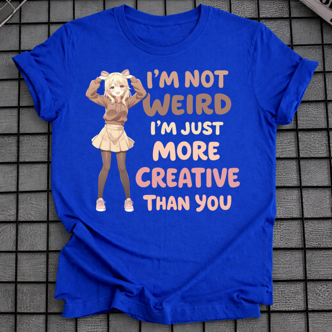 KREATIVE ALS DU T-SHIRT
