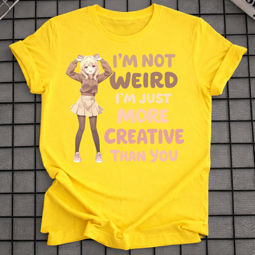 KREATIVE ALS DU T-SHIRT