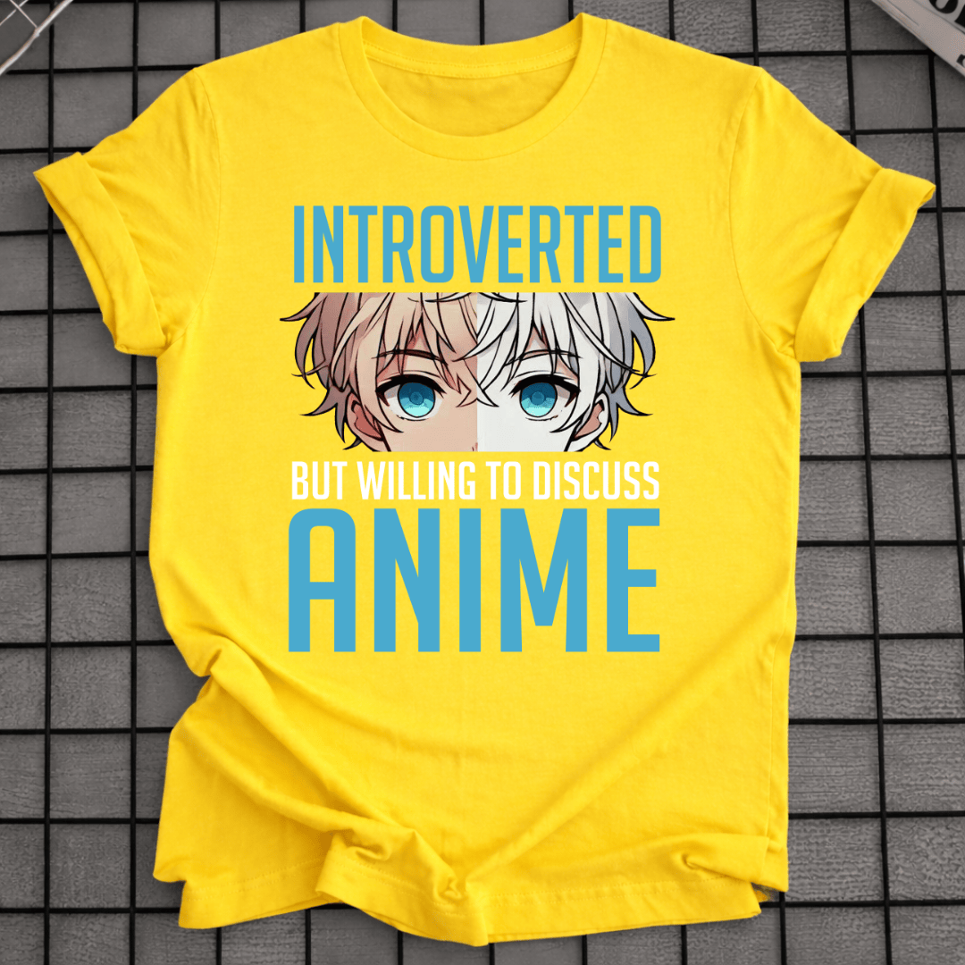 INTROVERTIERTES ANIME T-SHIRT