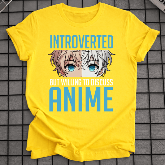 INTROVERTED ANIME T-SHIRT