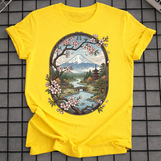 MOUNTAIN SAKURA T-SHIRT