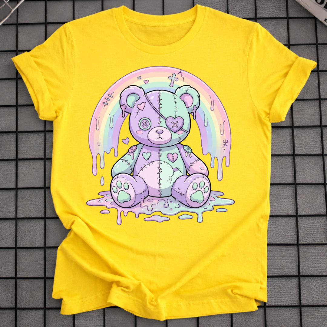 PASTEL GOTH TEDDYBÄR T-SHIRT