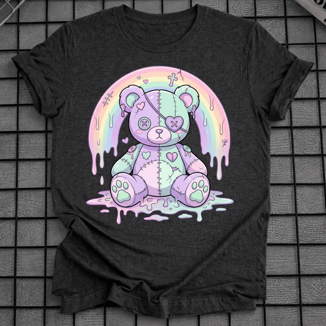 PASTEL GOTH TEDDYBÄR T-SHIRT