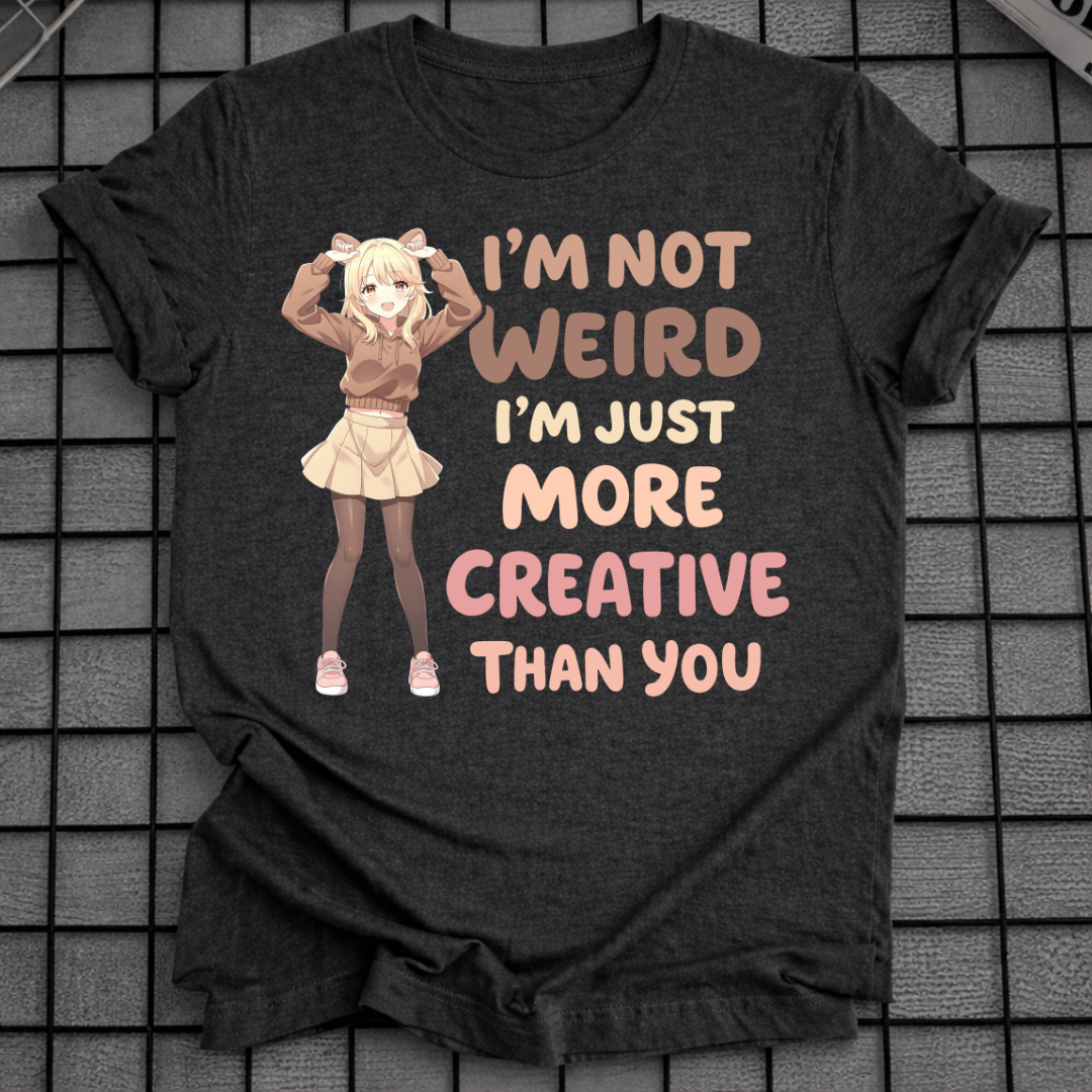 KREATIVE ALS DU T-SHIRT