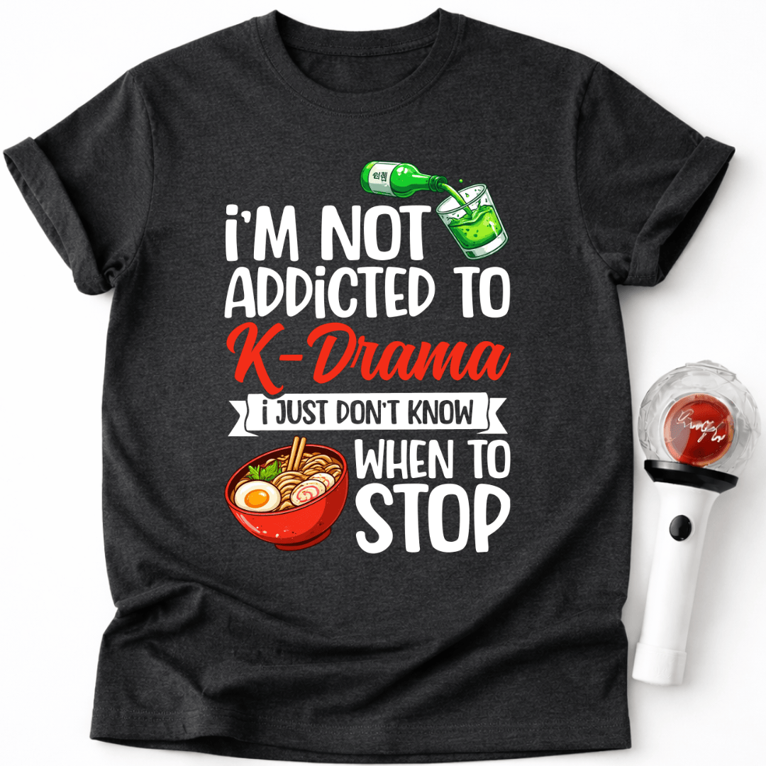 ICH BIN NICHT SÜCHTIG T-SHIRT
