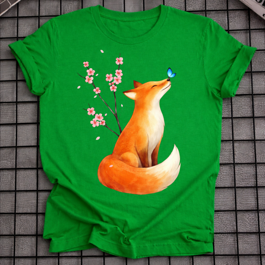 FOX CHERRY BLOSSOMS T-SHIRT