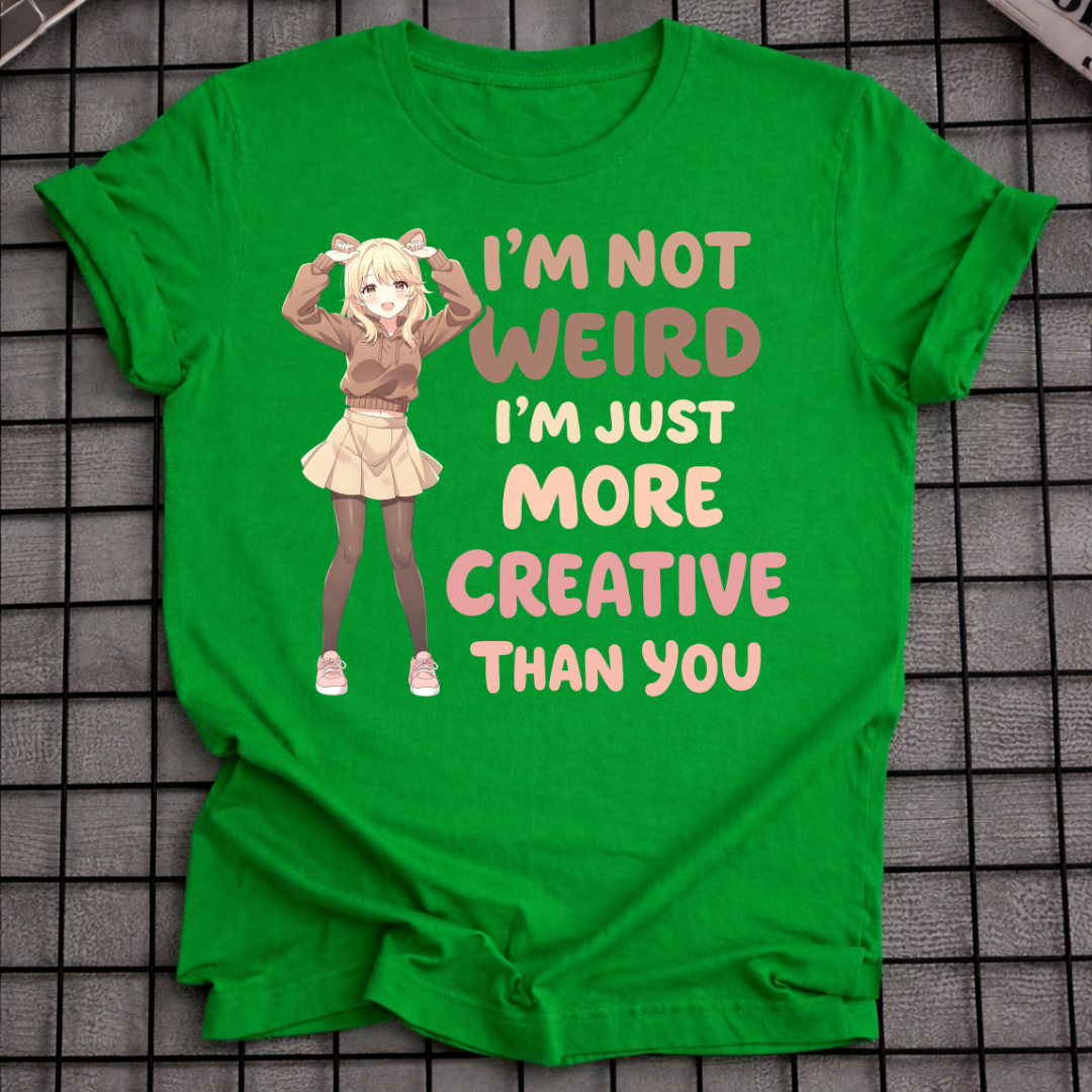 KREATIVE ALS DU T-SHIRT
