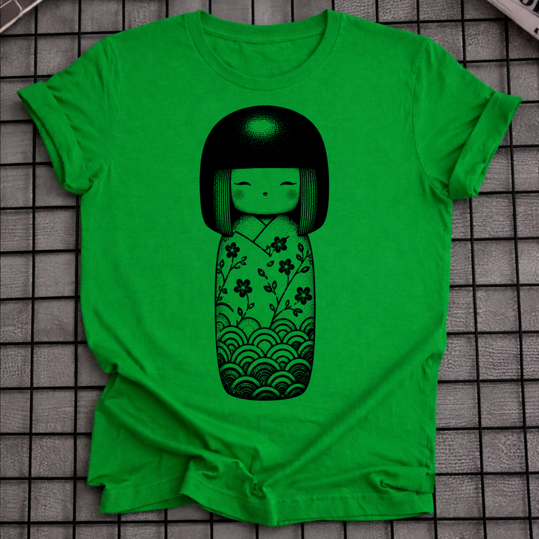 KOKESHI-PUPPEN-T-SHIRT
