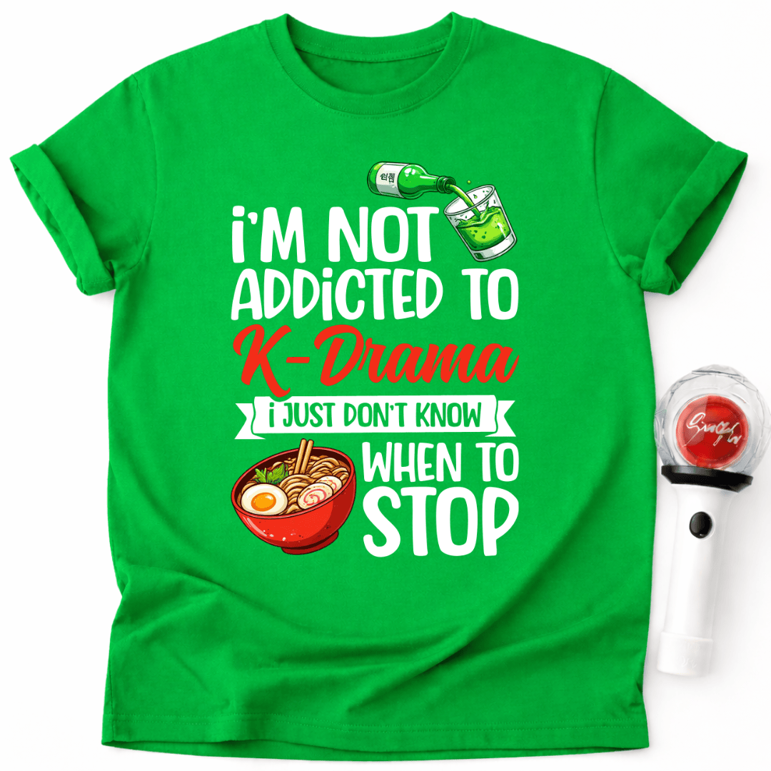 ICH BIN NICHT SÜCHTIG T-SHIRT