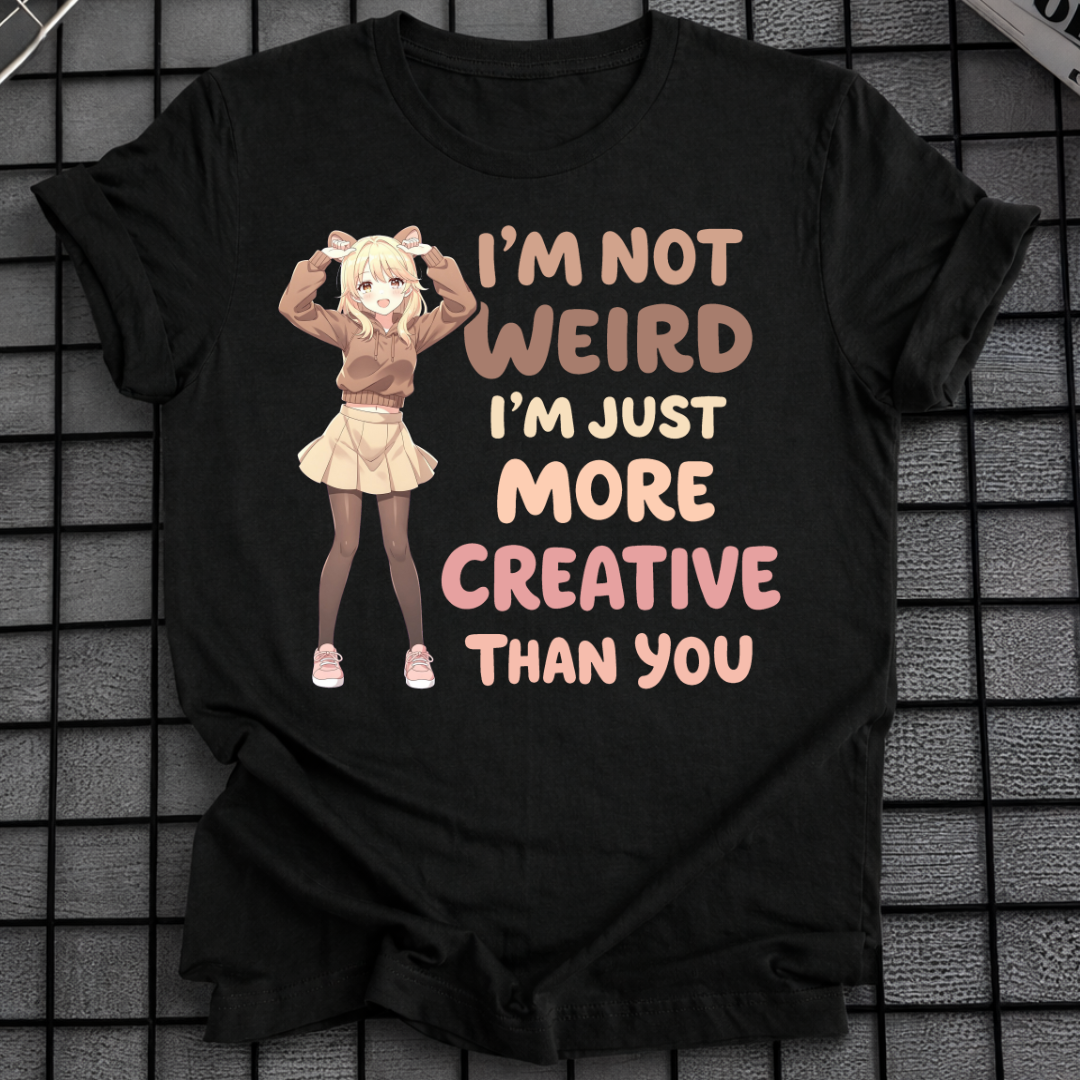 KREATIVE ALS DU T-SHIRT