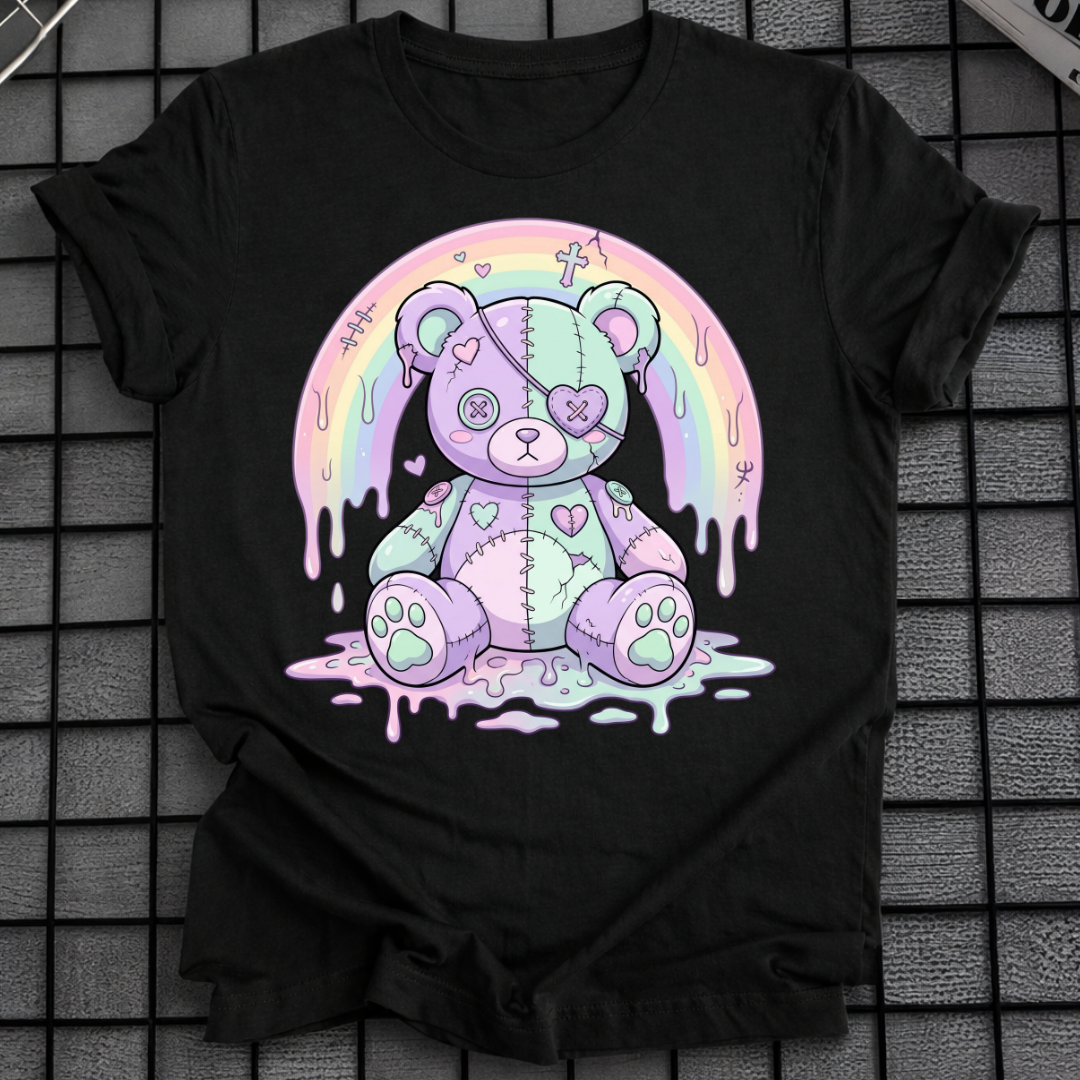 PASTEL GOTH TEDDYBÄR T-SHIRT
