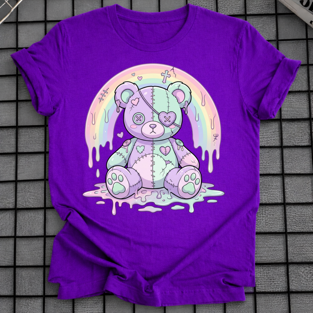 PASTEL GOTH TEDDYBÄR T-SHIRT