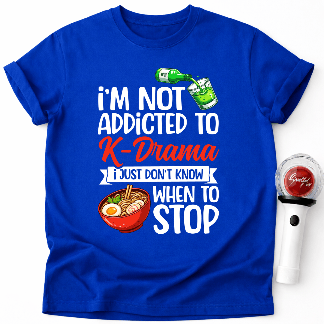 ICH BIN NICHT SÜCHTIG T-SHIRT