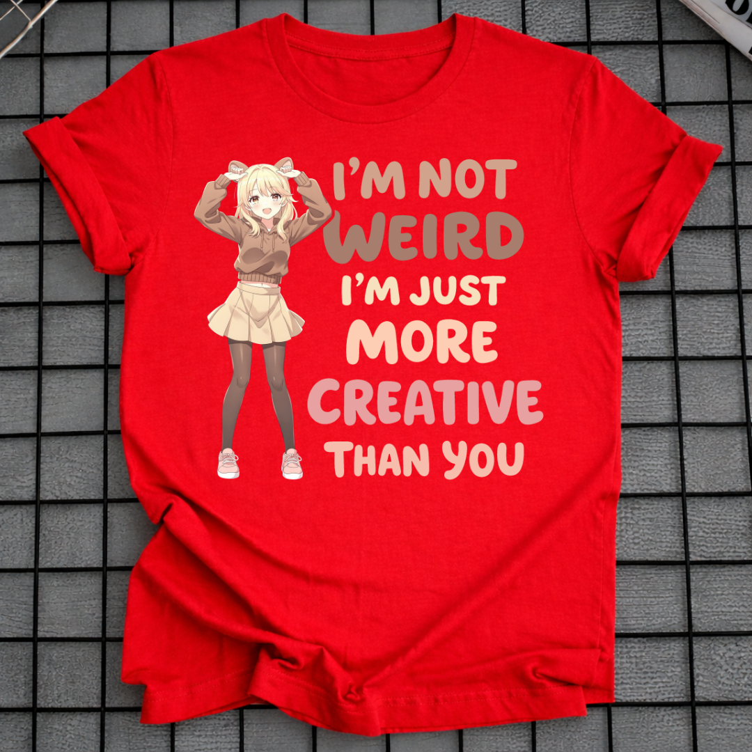 KREATIVE ALS DU T-SHIRT
