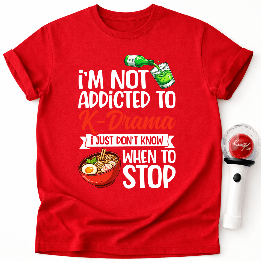 ICH BIN NICHT SÜCHTIG T-SHIRT