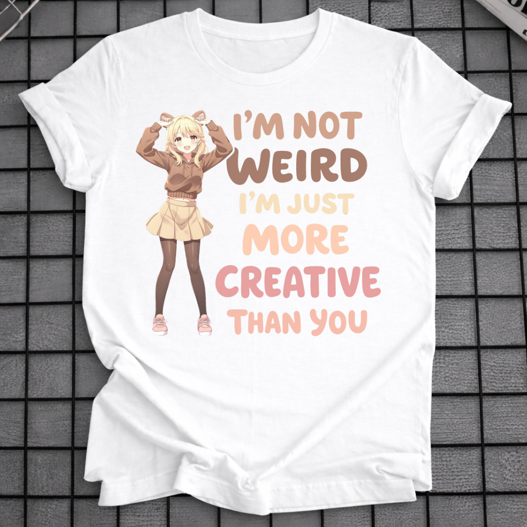 KREATIVE ALS DU T-SHIRT