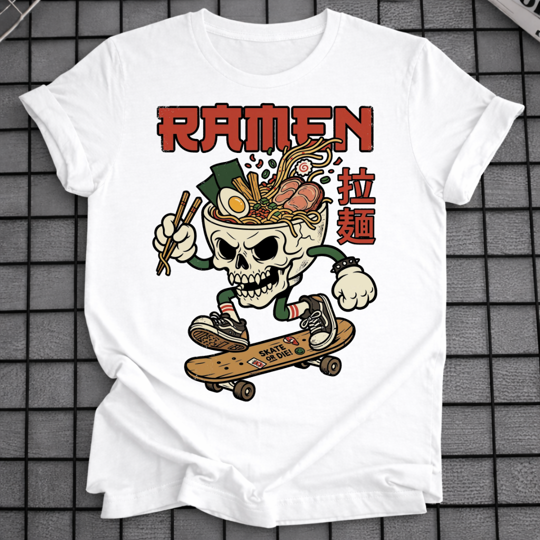 SKATEBOARD NOODLE T-SHIRT