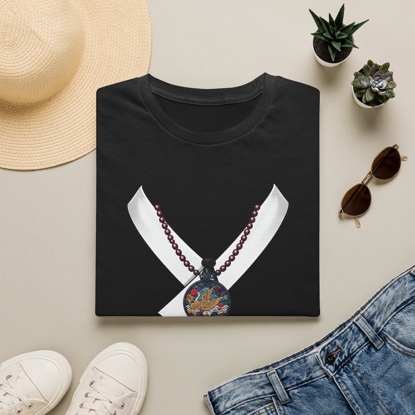 TRADITIONAL KOREAN SCHOLAR COSTUME T-SHIRT