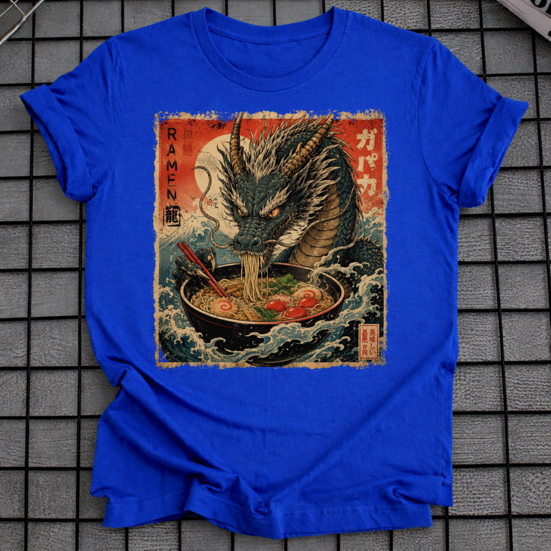 JAPANISCHES DRACHEN RAMEN T-SHIRT