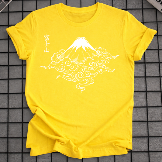 JAPANISCHES KANJI FUJI BERG T-SHIRT
