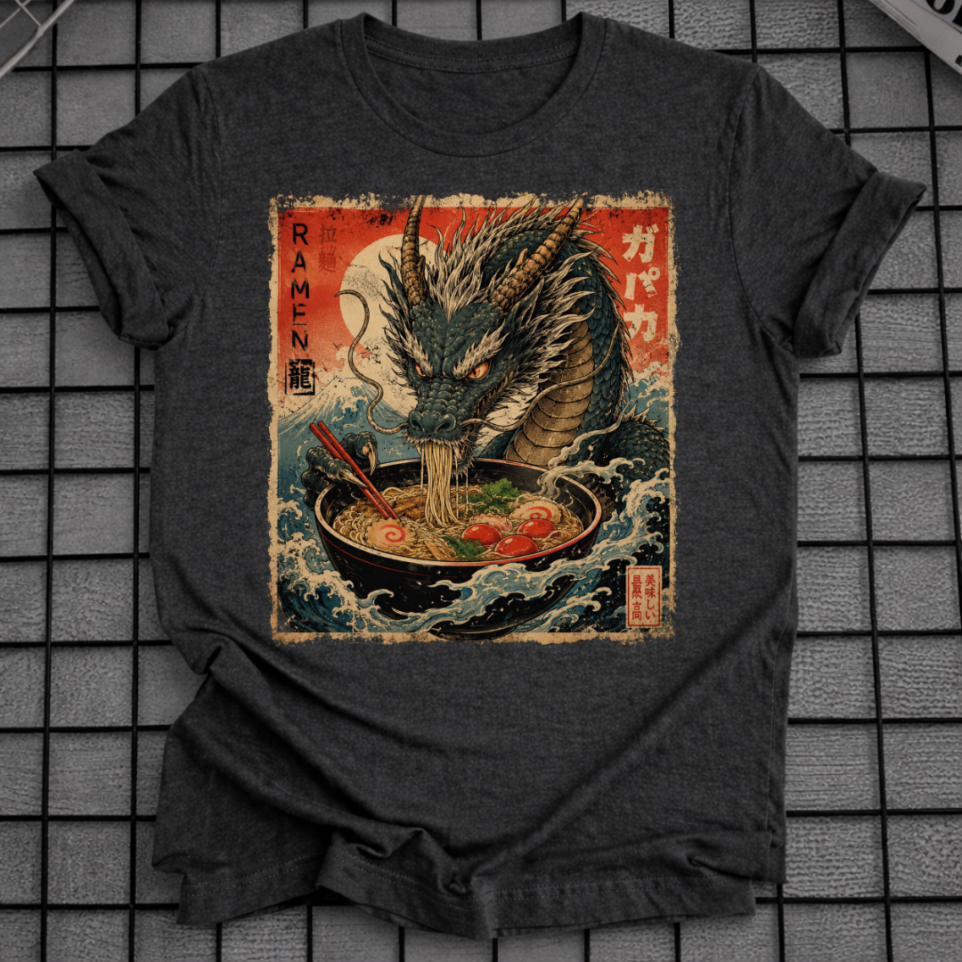 JAPANISCHES DRACHEN RAMEN T-SHIRT