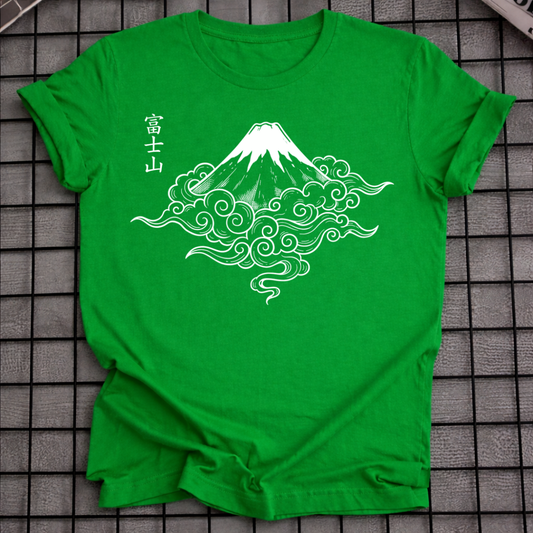 JAPANISCHES KANJI FUJI BERG T-SHIRT