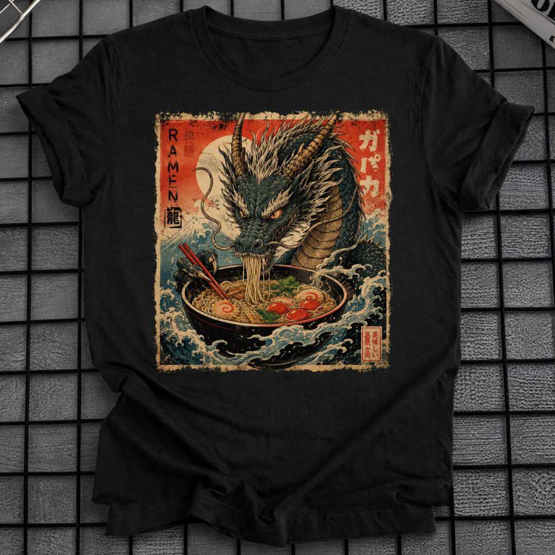 JAPANISCHES DRACHEN RAMEN T-SHIRT