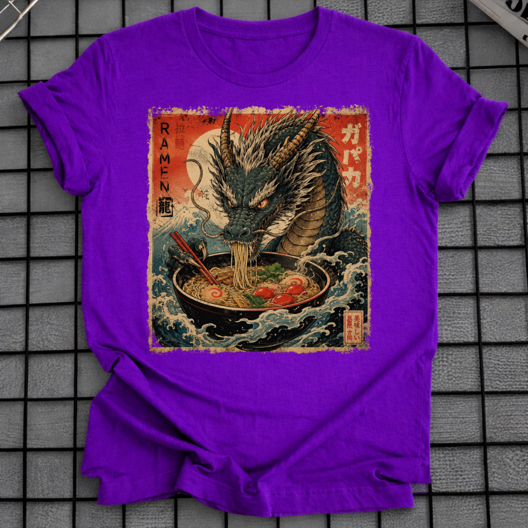 JAPANISCHES DRACHEN RAMEN T-SHIRT