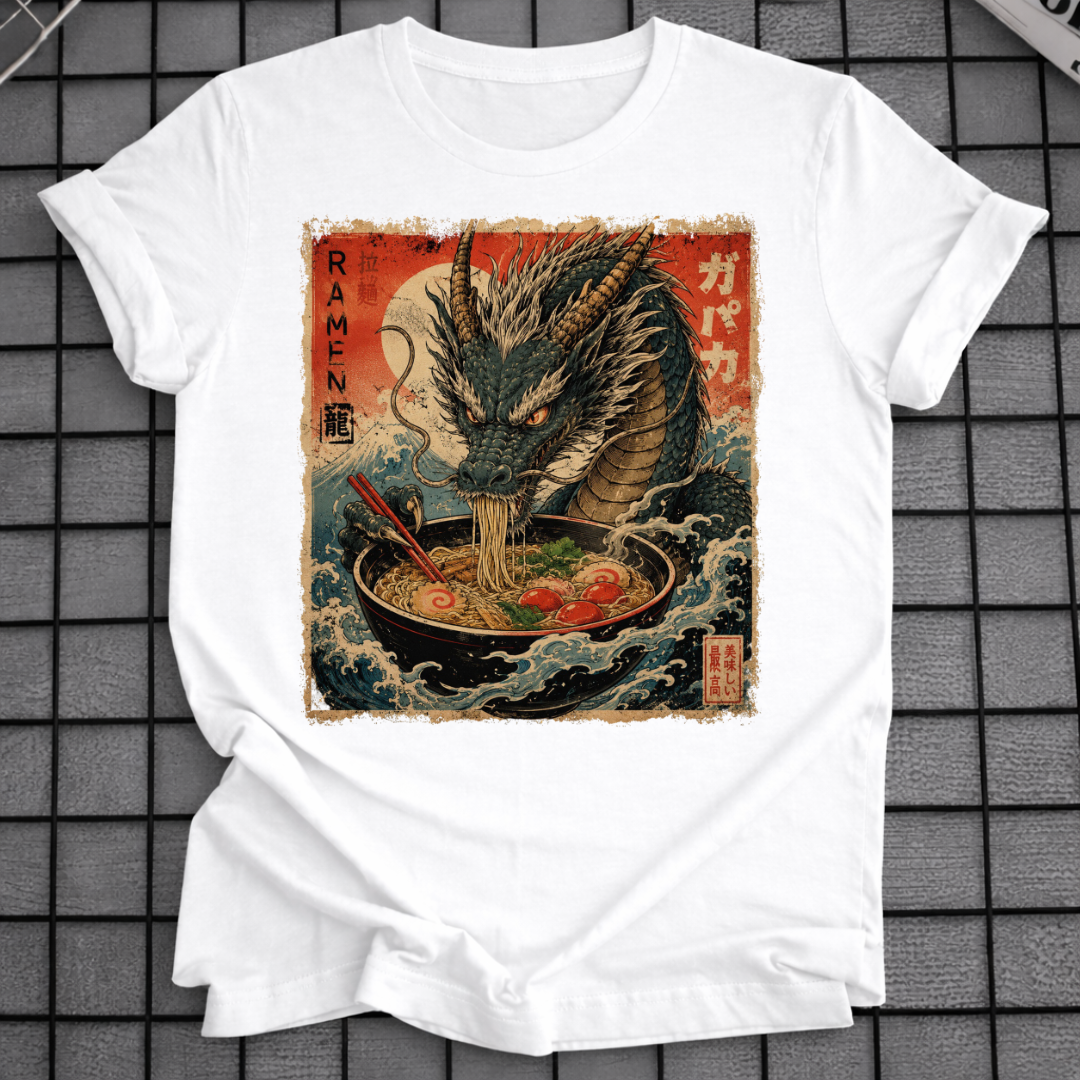 JAPANISCHES DRACHEN RAMEN T-SHIRT