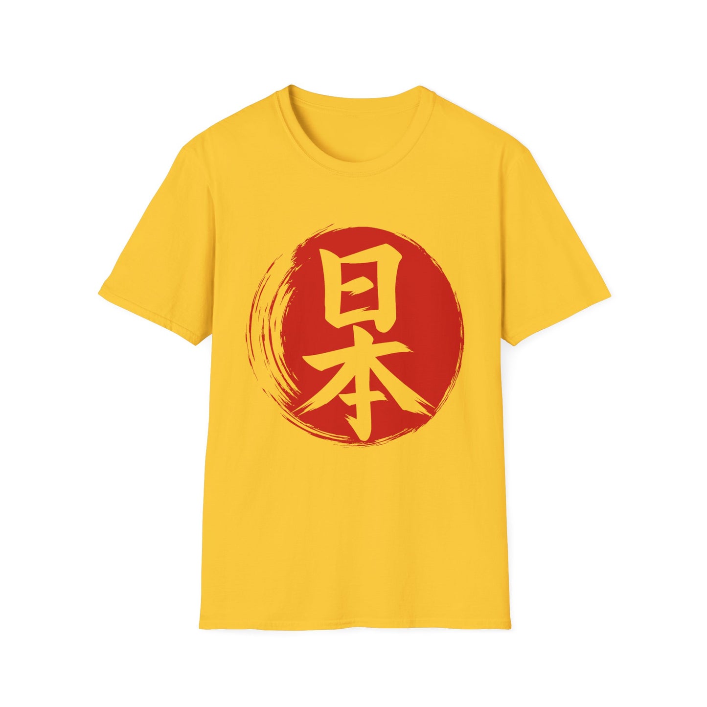 Japan Flag T-Shirt — Red Sun Kanji Graphic Tee