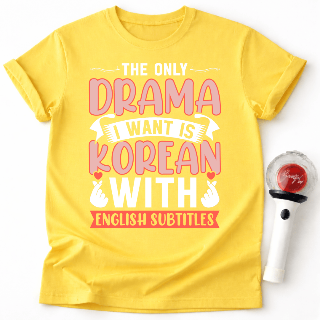 ENGLISCHE UNTERTITEL T-SHIRT