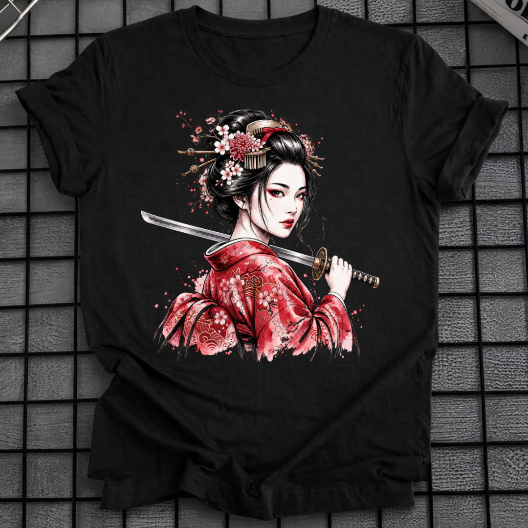 GEISHA SWORD T-SHIRT