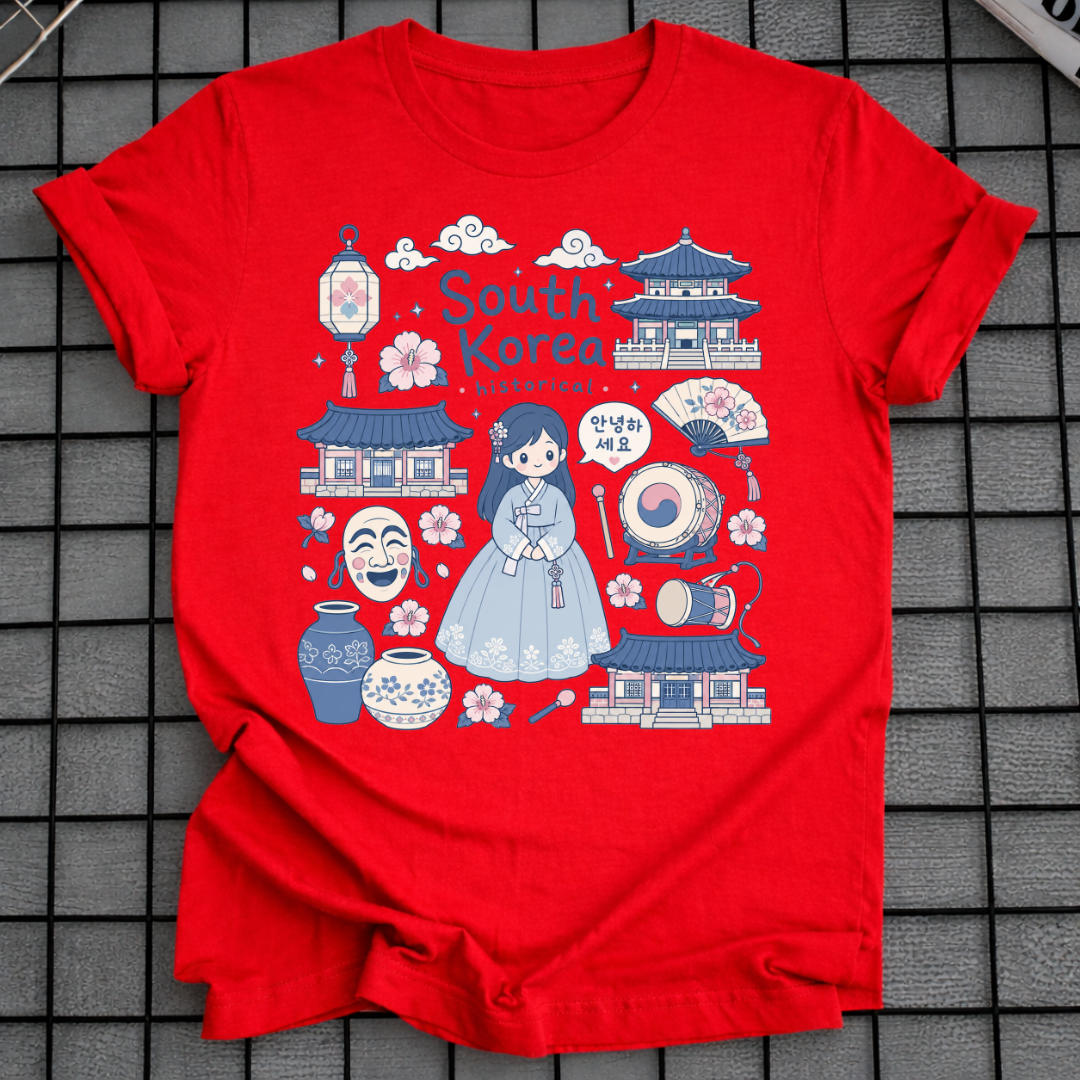 SOUTH KOREA HISTORICAL T-SHIRT