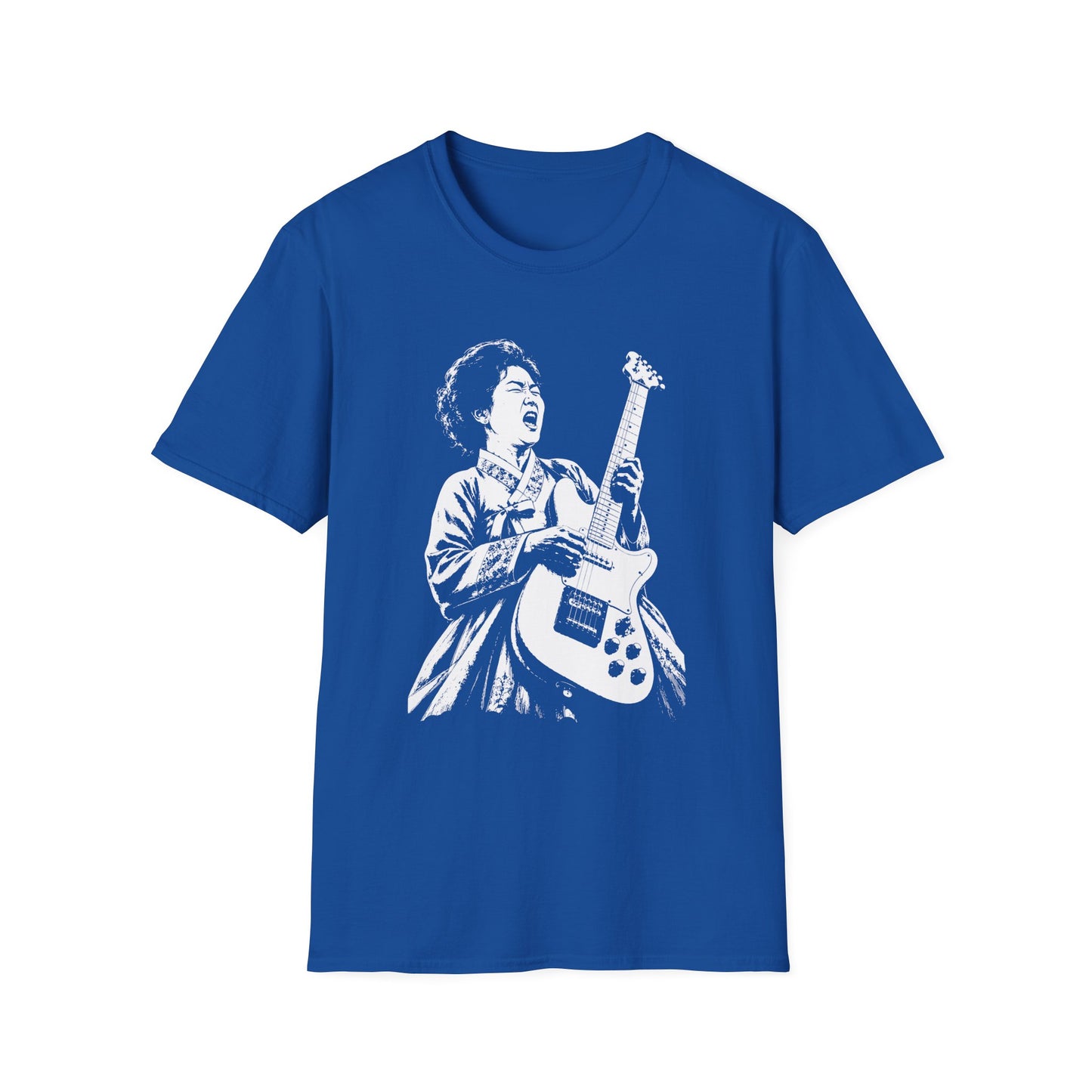 T-Shirt — Vintage Rock Guitarist Graphic Tee